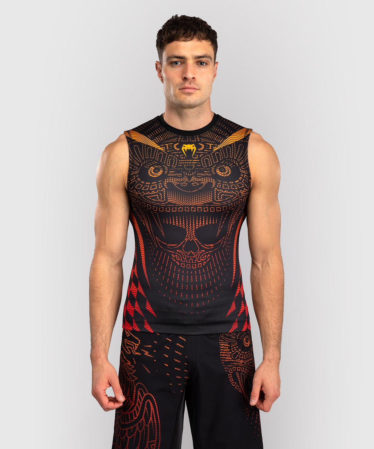 Venum Rashguard Ärmellos Quetzal Fury – Schwarz/Rot