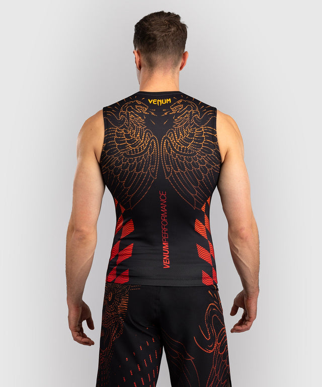 Venum Rashguard Ärmellos Quetzal Fury – Schwarz/Rot
