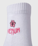 Venum Crew Socken Vector Damen – Weiss/Rosa