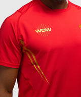 Venum x WOW FC Dry-Tech T-Shirt - Rot