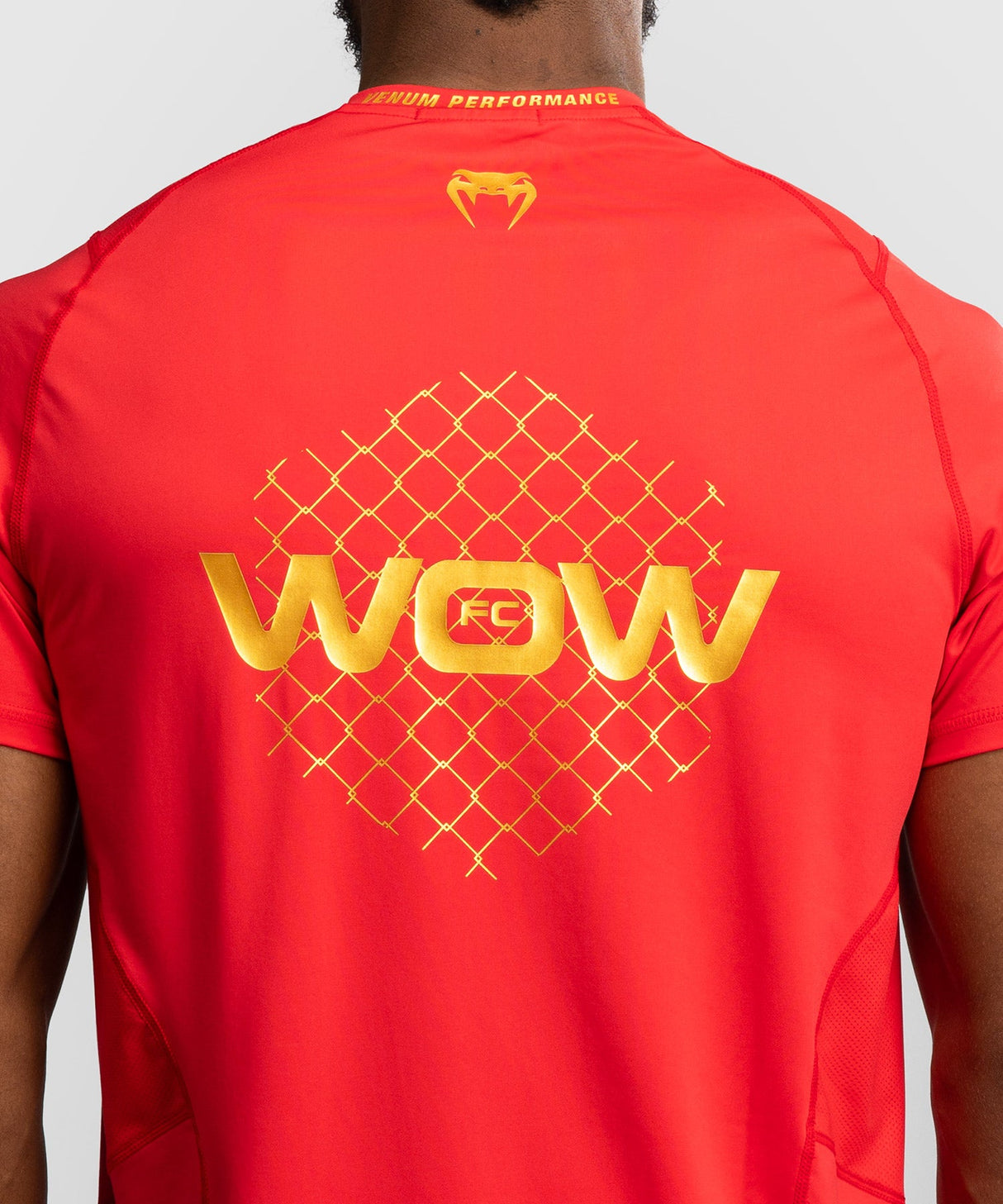 Venum x WOW FC Dry-Tech T-Shirt - Rot