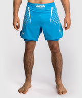 Venum x WOW FC MMA Shorts - Pacific Blau