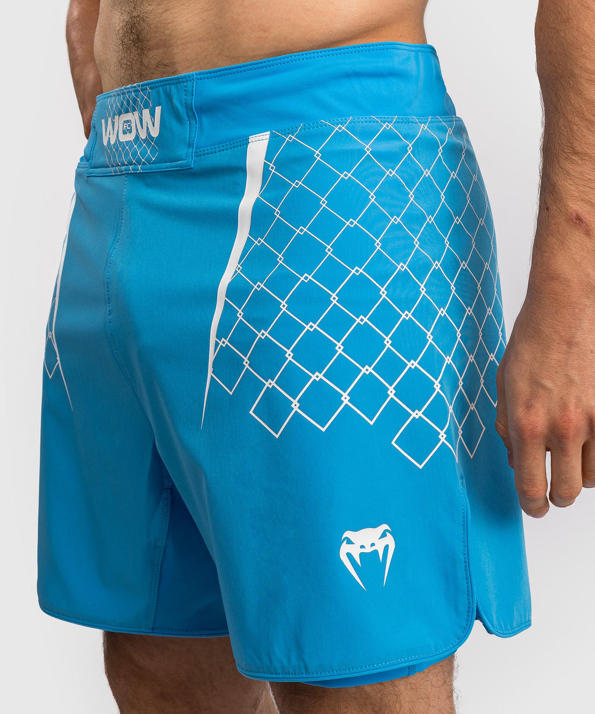 Venum x WOW FC MMA Shorts - Pacific Blau