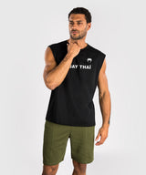 Venum Ärmelloses T-Shirt Muay Thai – Schwarz