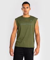 Venum Ärmelloses T-Shirt Muay Thai – Armeegrün