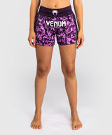 Venum Muay-Thai-Shorts Iris – Lila/Camo-Rosa