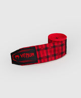 Venum Boxbandagen Tartan – Fury Red
