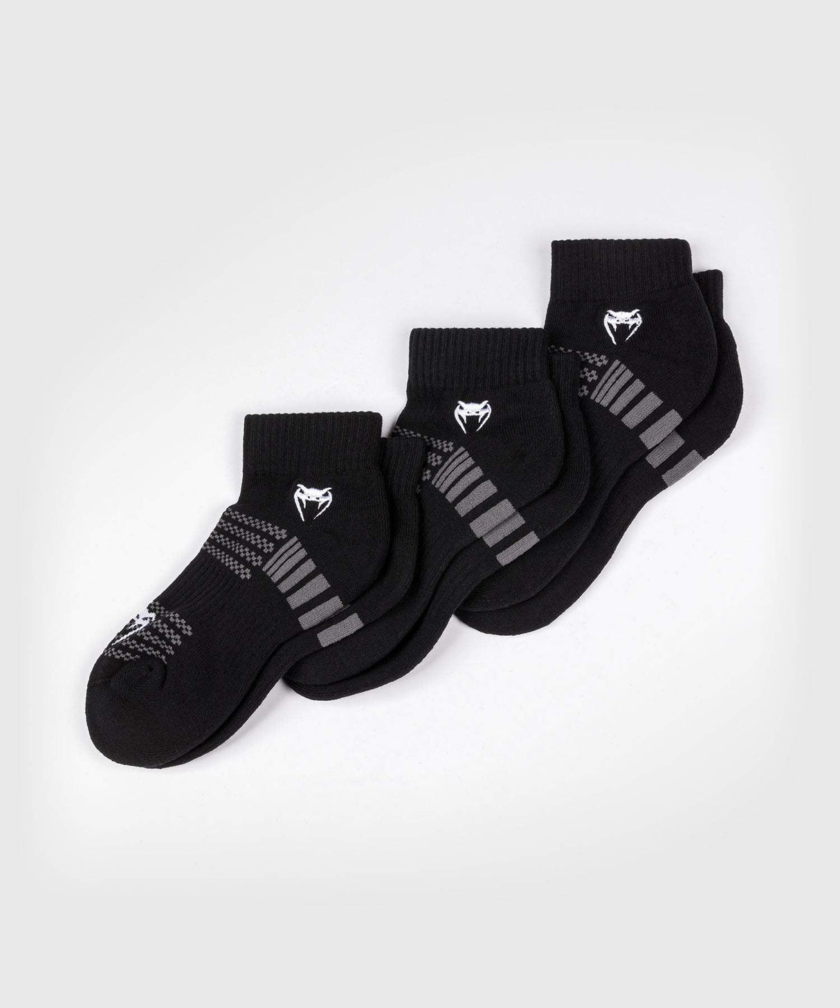 Venum Vector Knöchelsocken – Schwarz – 3er-Pack