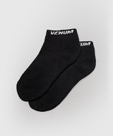 Venum Essential Knöchelsocken – Schwarz – 3er-Pack