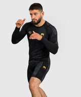 Venum x Chimaev Rashguard Langarm – Schwarz/Grau
