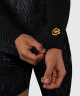 Venum x Chimaev Rashguard Langarm – Schwarz/Grau