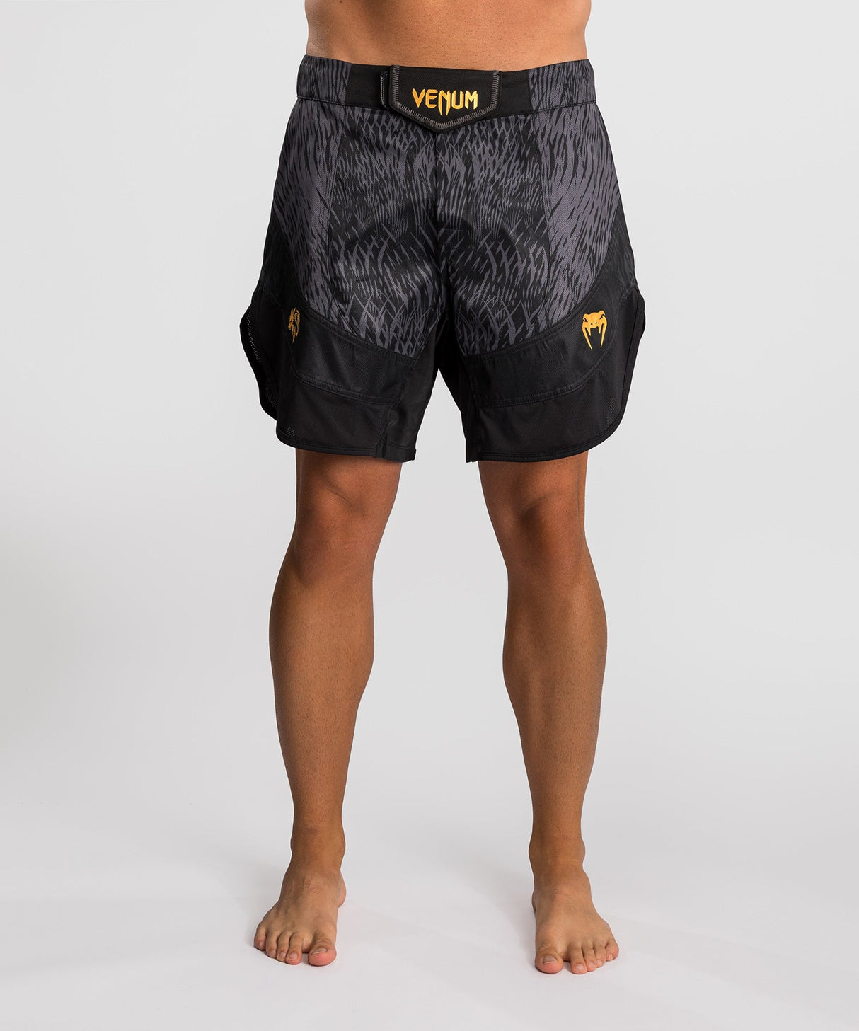 Venum x Chimaev MMA-Shorts – Schwarz/Grau
