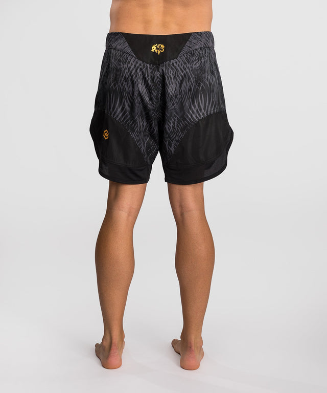 Venum x Chimaev MMA-Shorts – Schwarz/Grau