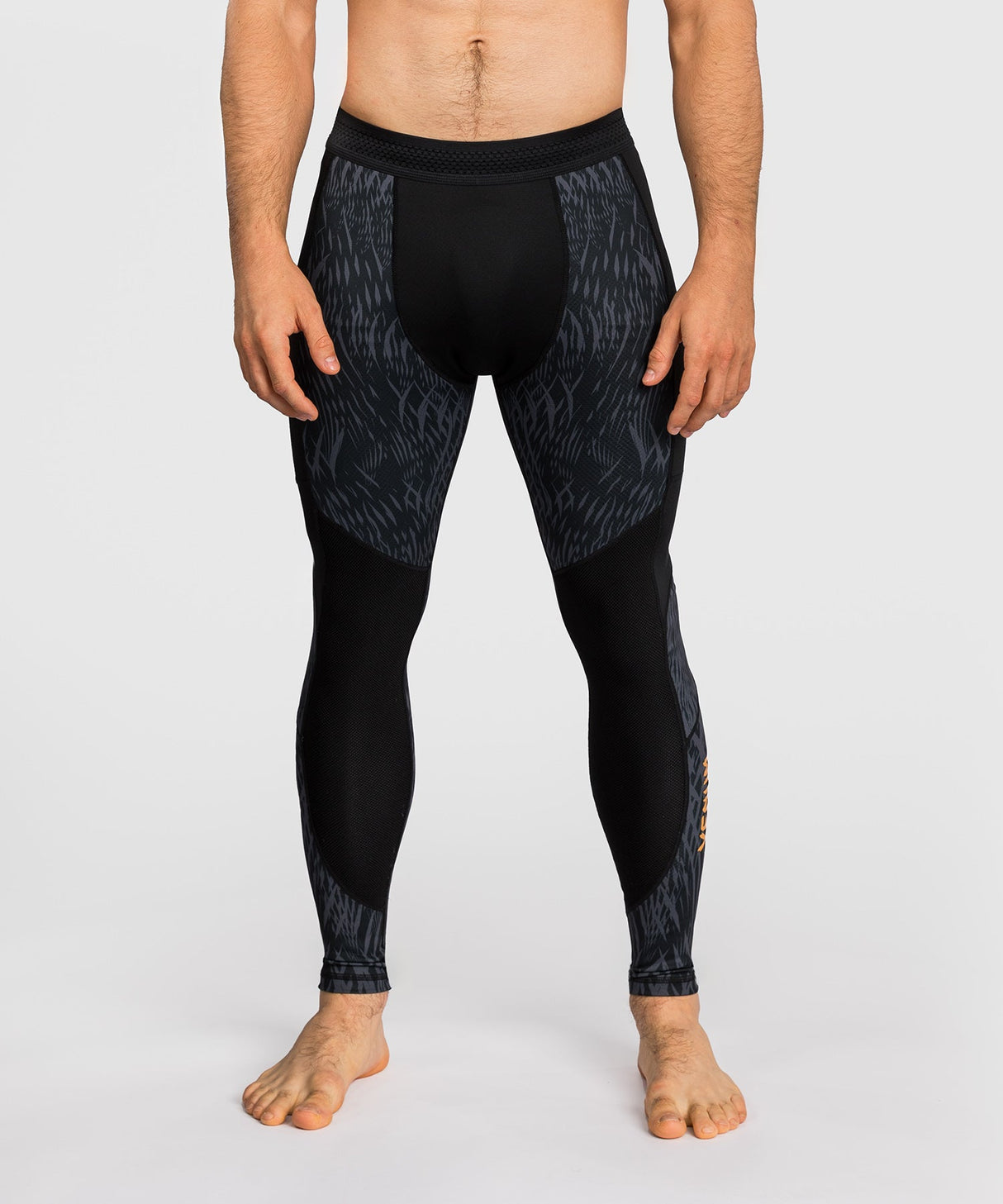 Venum x Chimaev Spats – Schwarz/Grau