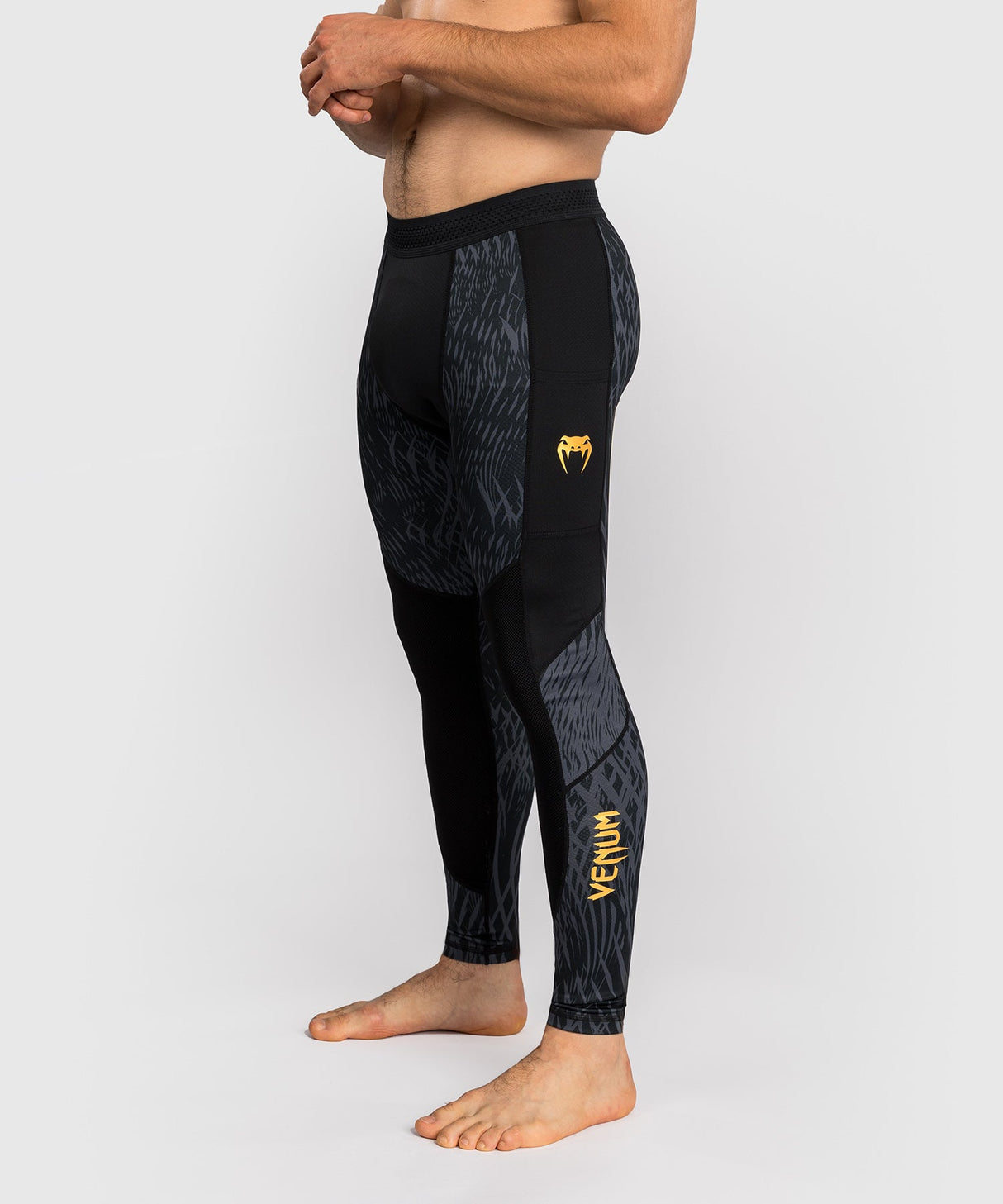 Venum x Chimaev Spats – Schwarz/Grau