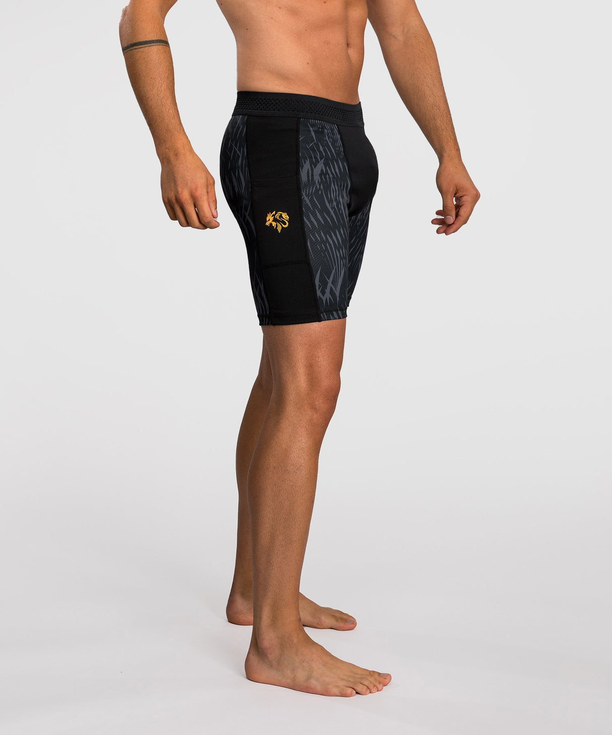 Venum x Chimaev Vale Tudo Shorts – Schwarz/Grau