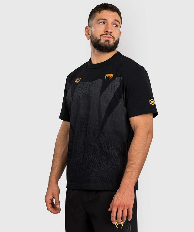 Venum x Chimaev T-Shirt – Schwarz/Grau