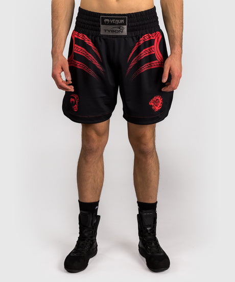 Venum x Mike Tyson Boxhosen Tiger – Schwarz/Rot