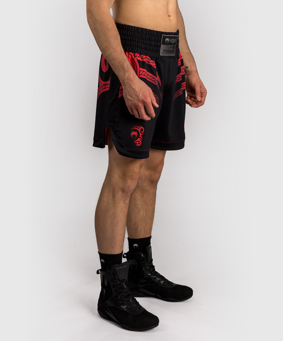 Venum x Mike Tyson Boxhosen Tiger – Schwarz/Rot