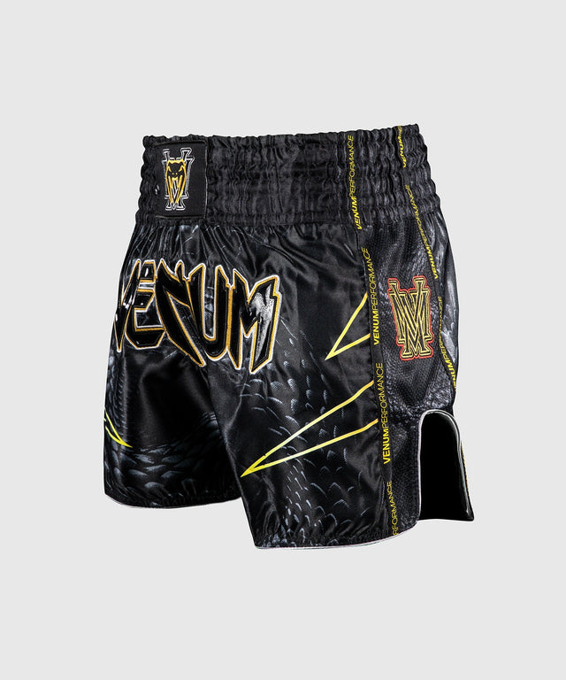 Venum Muay Thai Shorts Matupa - Schwarz/Grau/Gold