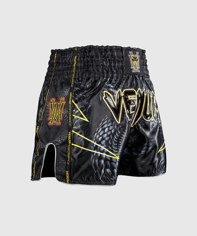 Venum Muay Thai Shorts Matupa - Schwarz/Grau/Gold