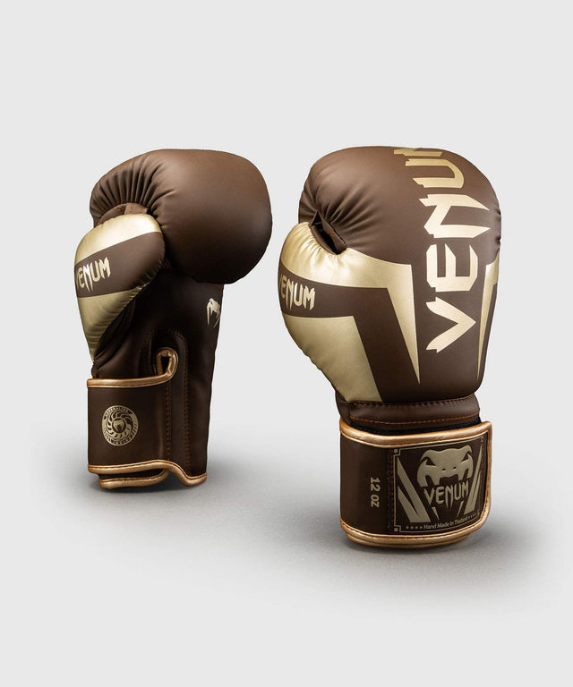 Venum Boxhandschuhe Elite – Dunkelbraun