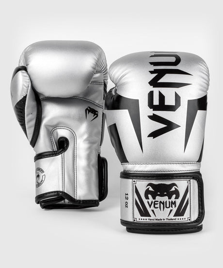 Venum Boxhandschuhe Elite - Silber/Schwarz