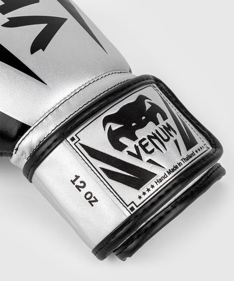 Venum Boxhandschuhe Elite - Silber/Schwarz