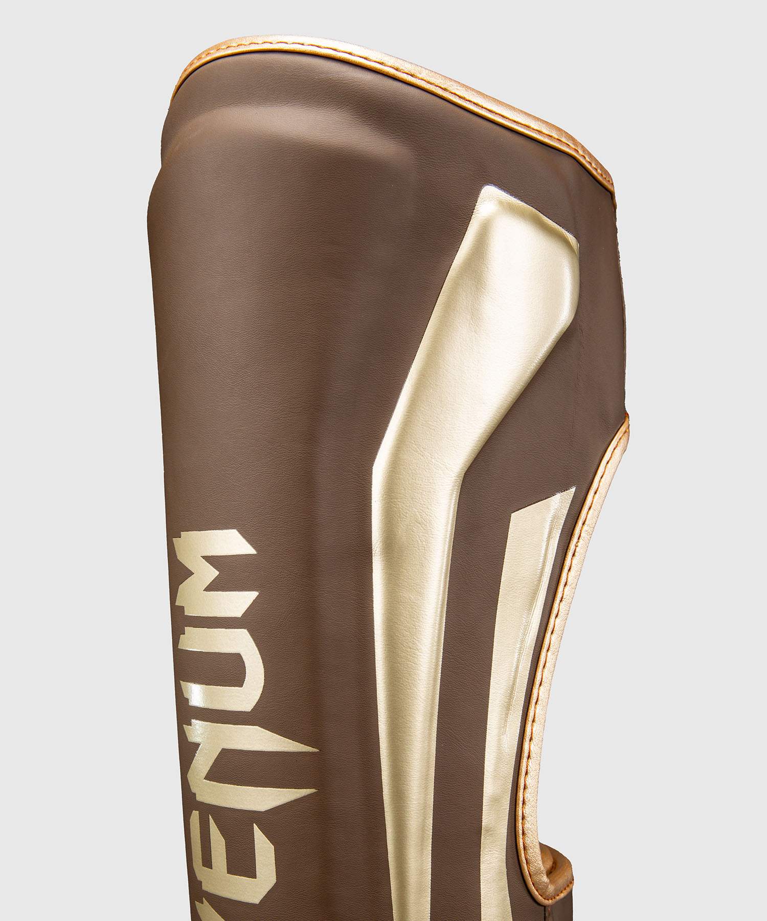 Venum Schienbeinschoner Elite – Dunkelbraun