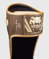 Venum Schienbeinschoner Elite – Dunkelbraun