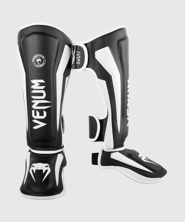 Venum Schienbeinschoner Elite - Schwarz/Weiss