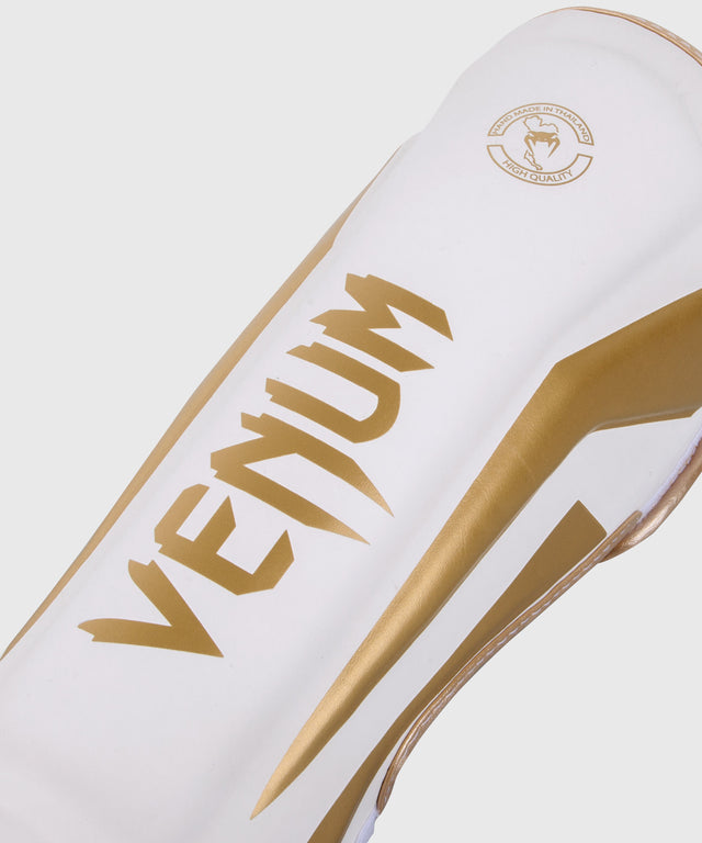 Venum Schienbeinschoner Elite - Weiss/Gold