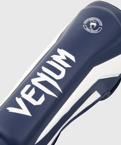 Venum Schienbeinschoner Elite - Navy Blau/Weiss