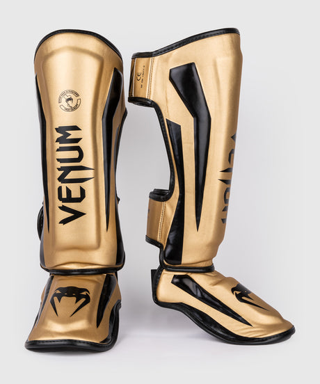 Venum Schienbeinschoner Elite - Gold/Schwarz