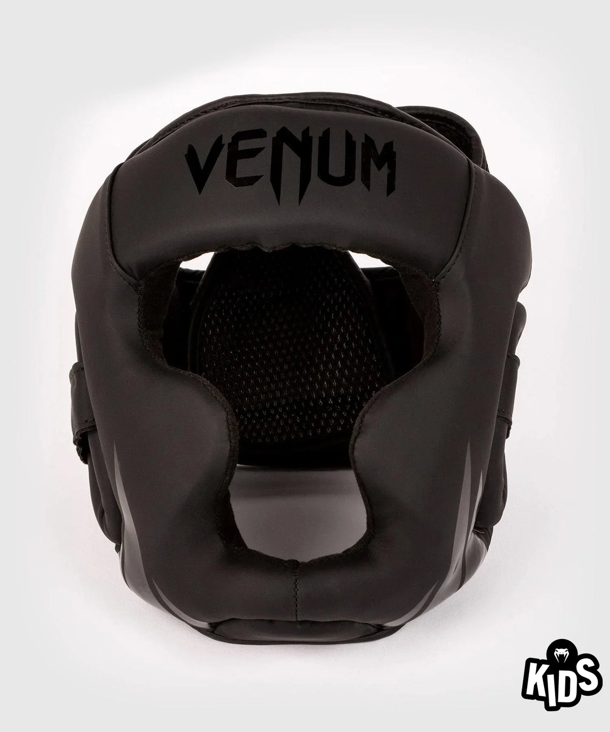 Venum Challenger Kinder-Kopfschutz – Schwarz/Schwarz