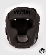 Venum Challenger Kinder-Kopfschutz – Schwarz/Schwarz