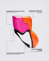 Fly Tiefschutz Wraith X - Weiß/Rosa/Orange