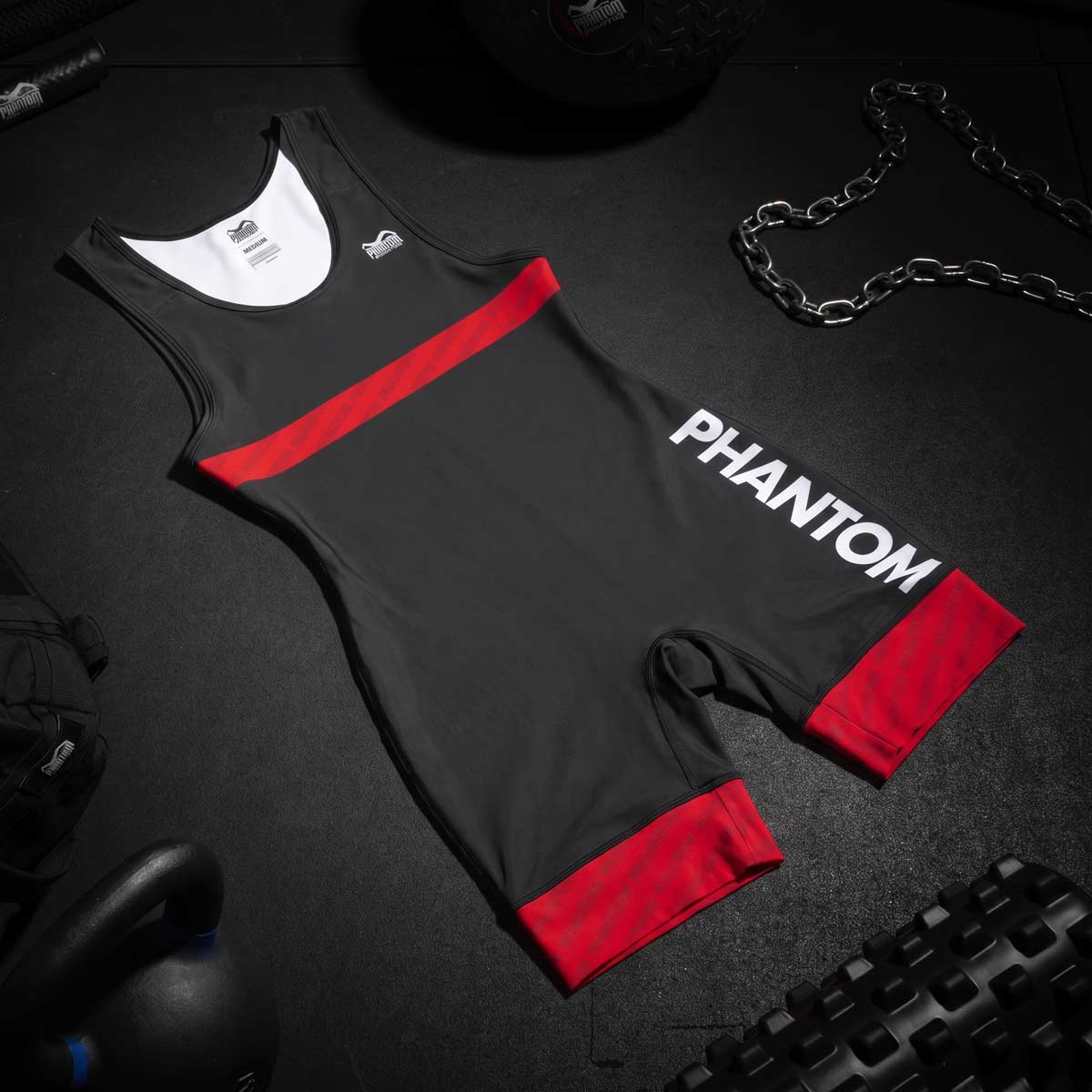 Phantom Athletics Ringeranzug Set Raptor Damen - Rot/Blau