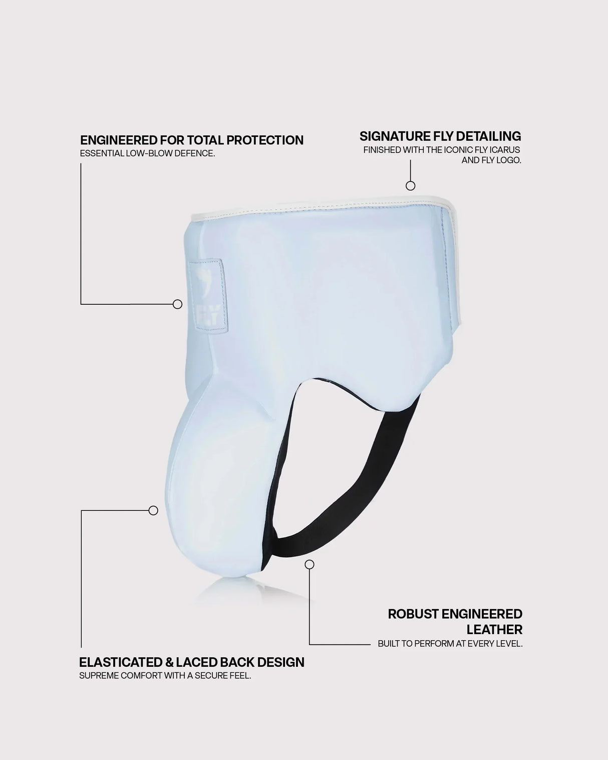 Fly Tiefschutz Wraith X - Pastellblau