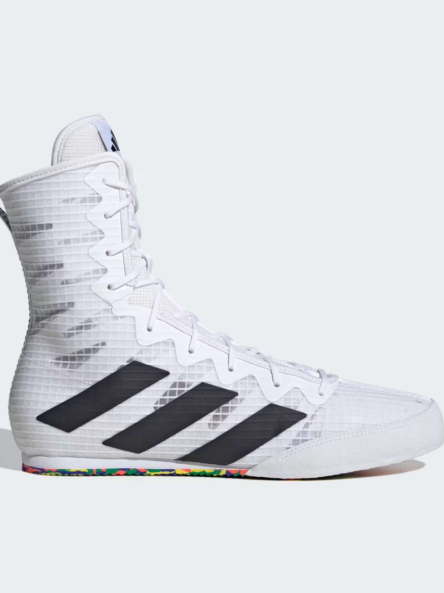 Adidas Boxschuhe Box Hog 4 – Weiss/Schwarz