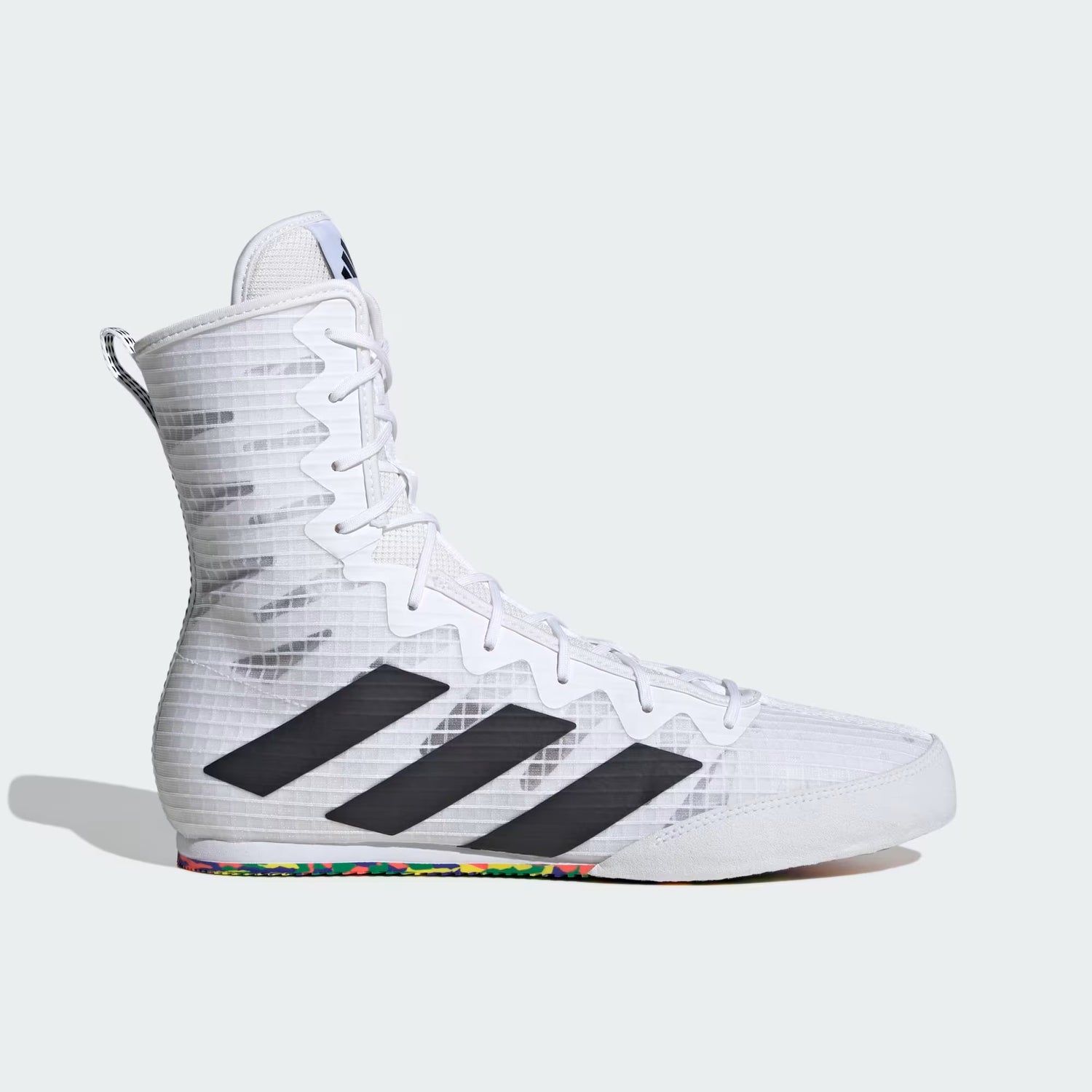 Adidas Boxschuhe Box Hog 4 – Weiss/Schwarz