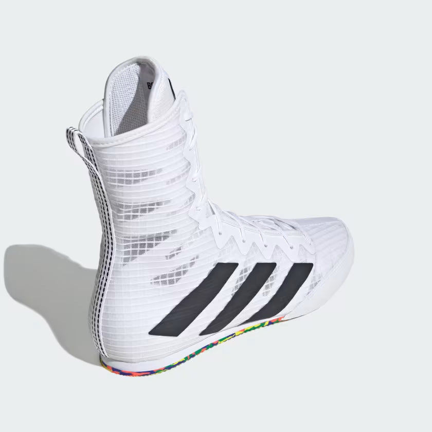 Adidas Boxschuhe Box Hog 4 – Weiss/Schwarz