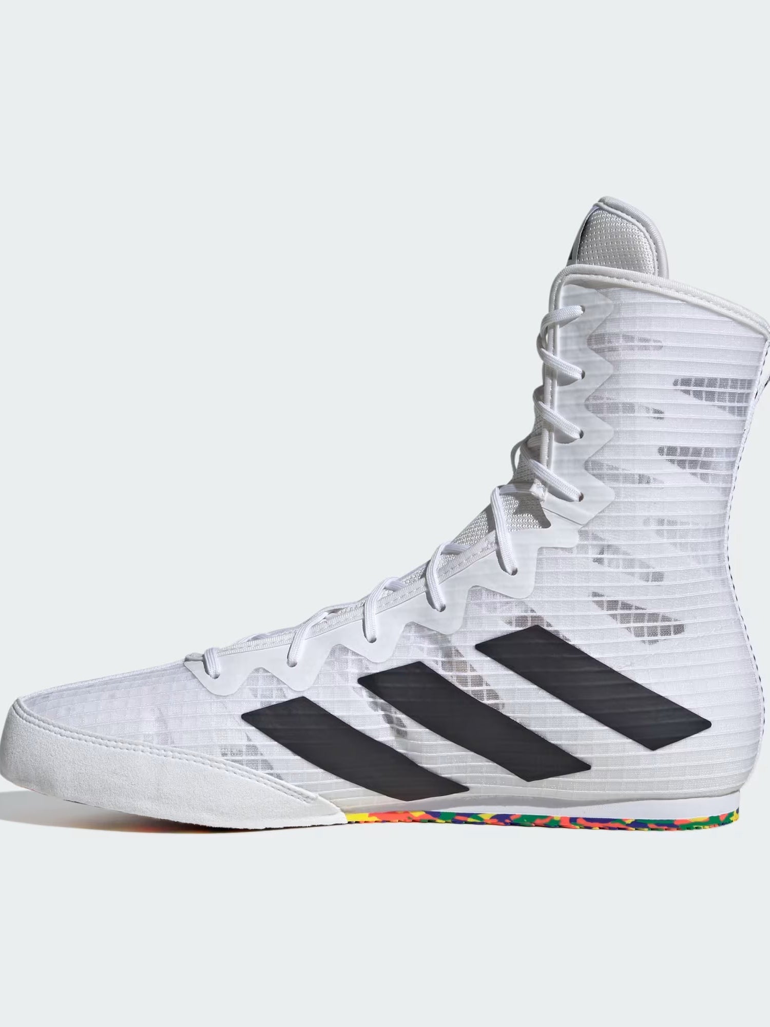 Adidas Boxschuhe Box Hog 4 – Weiss/Schwarz