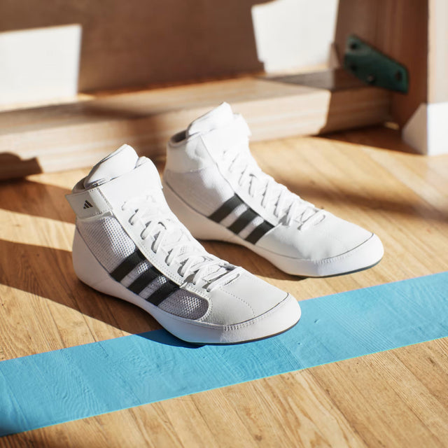 Adidas Wrestling-Schuhe Havoc – Weiss/Schwarz