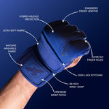 Hayabusa Bandagen Deluxe Quick - Blau