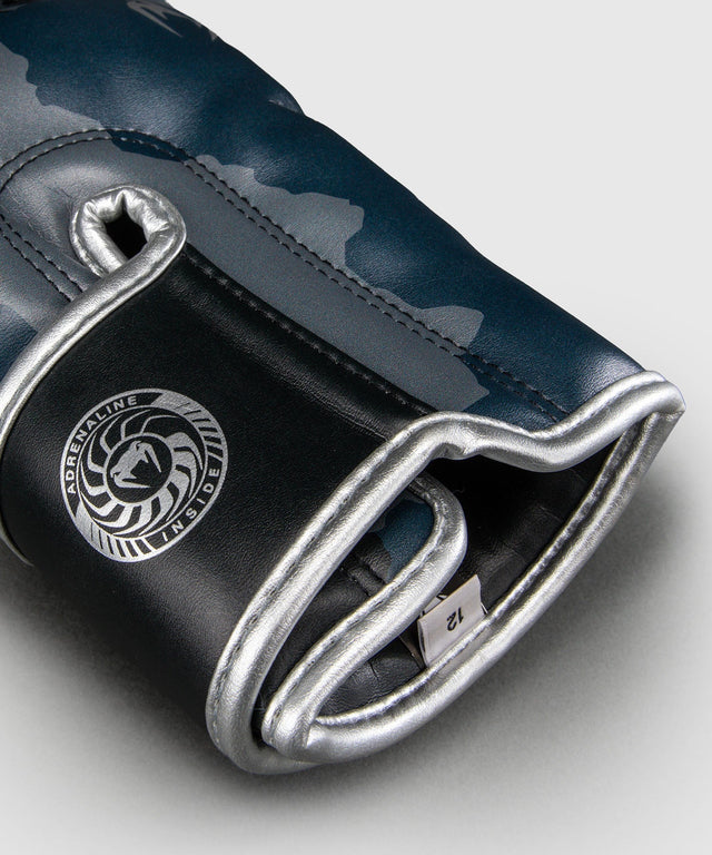 Venum Boxhandschuhe Elite Camo - Dunkelblau/Blau