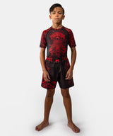 Venum MMA Shorts Wolf Atak Kinder - Schwarz/Rot