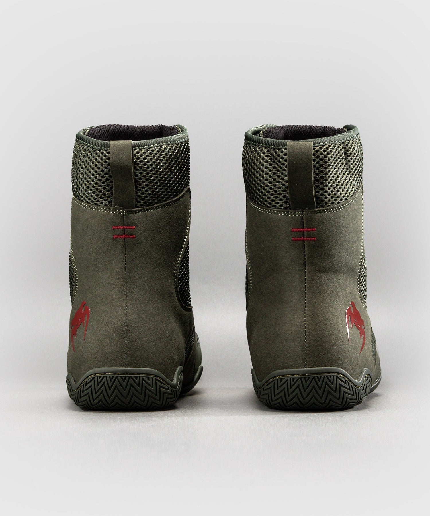 Venum Boxschuhe Contender - Khaki/Rot