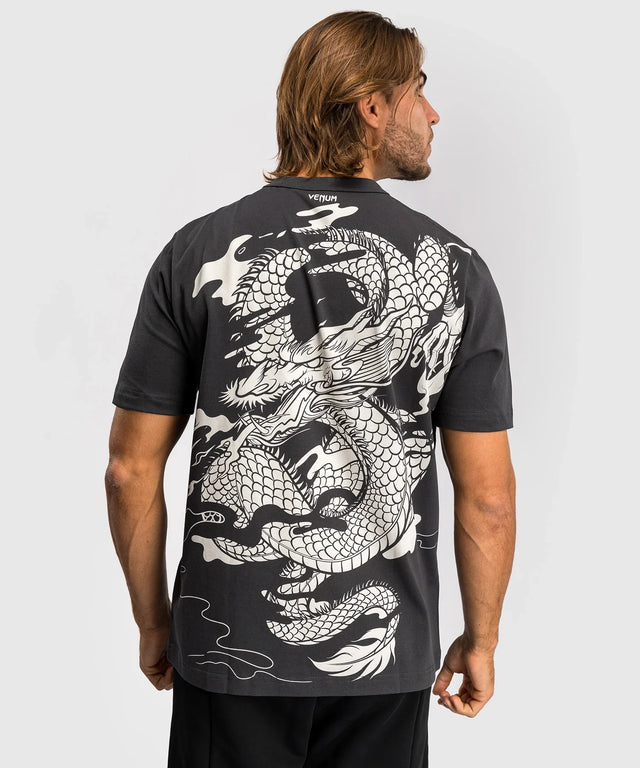 Venum T-Shirt Dragon's Flight – Dunkelgrau