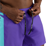 Hayabusa Muay-Thai-Shorts Icon - Lila/Weiß